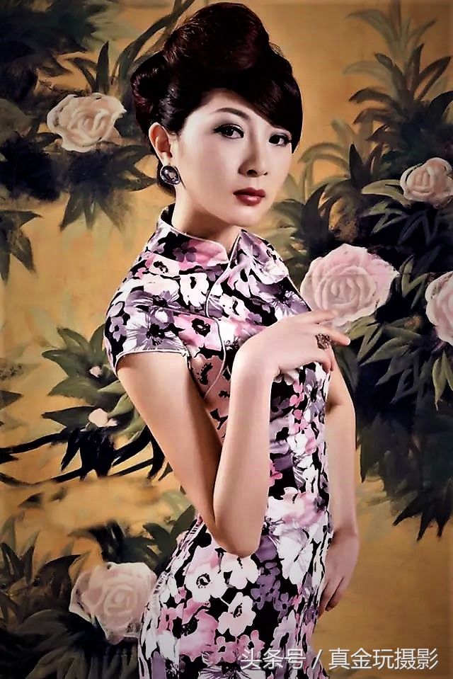 旗袍女人多妩媚请欣赏