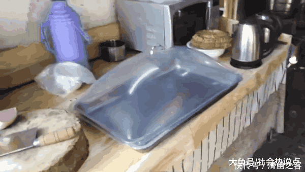 景区饭店上菜用塑料布盖, 客人想要留宿, 老板却统统赶走