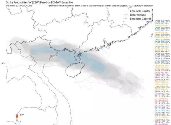 今年第7号台风“韦帕”酝酿中，已对准广东和海南