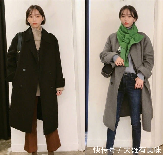 #冬天#短发小姐姐冬天穿搭日常,舒适又简洁,好看的“不像话”