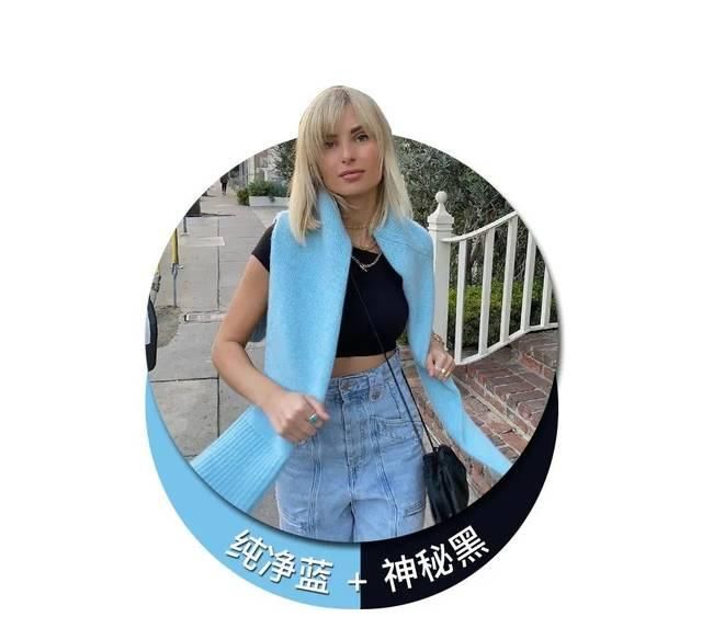  「纯净蓝」美cry～初春就该穿这一色调～