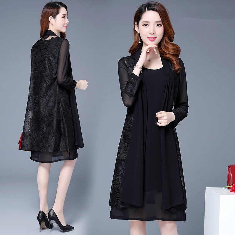 为了过中秋，小姨这裙子可找了几个月，比大牌子的显瘦洋气好千倍