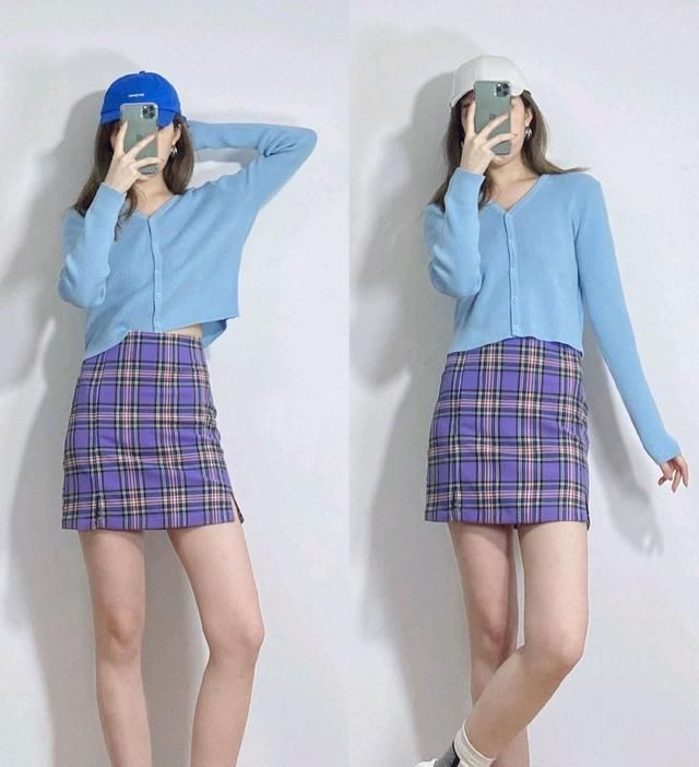  [蓝色]“初恋系女孩”造型正流行!掌握穿搭重点,再厌世都能变甜美