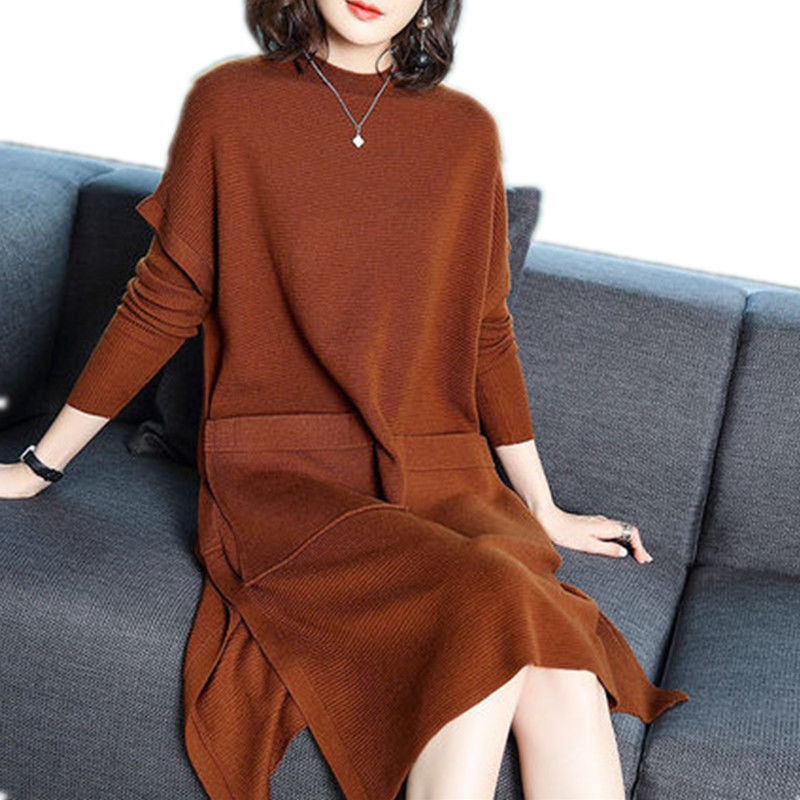 自从发现羊毛裙这么高雅时髦，妈就把真丝全扔掉，连买8条换着穿