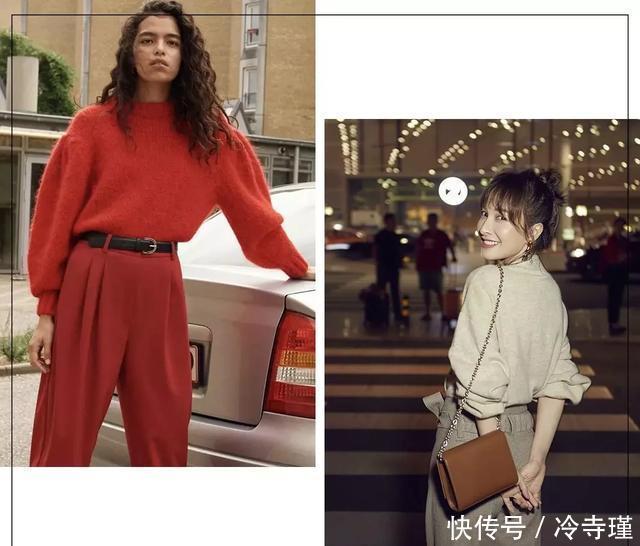 #时髦#春天“衬衫+半裙”,“衬衫+裤子”,气质时髦不费力!