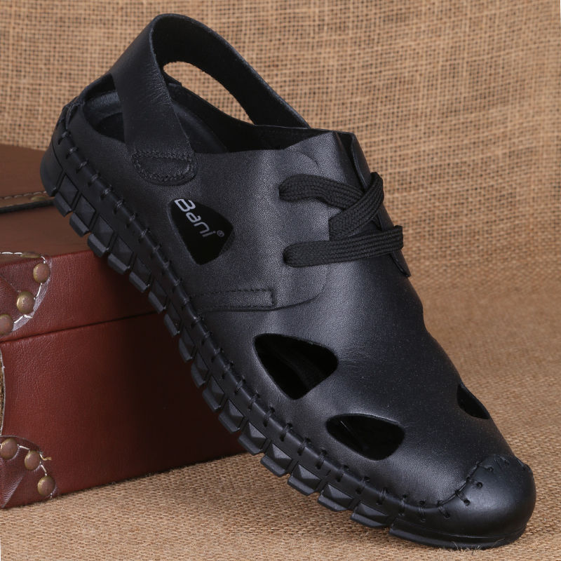 有一种凉鞋叫:蜈蚣鞋，柔软透气，适合7080男人，体面高贵