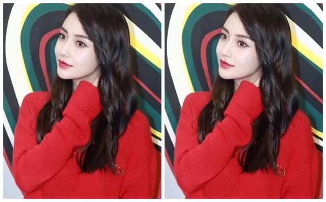 Baby穿毛衣出席活动,路人镜头下,暴露了她的真实颜值!