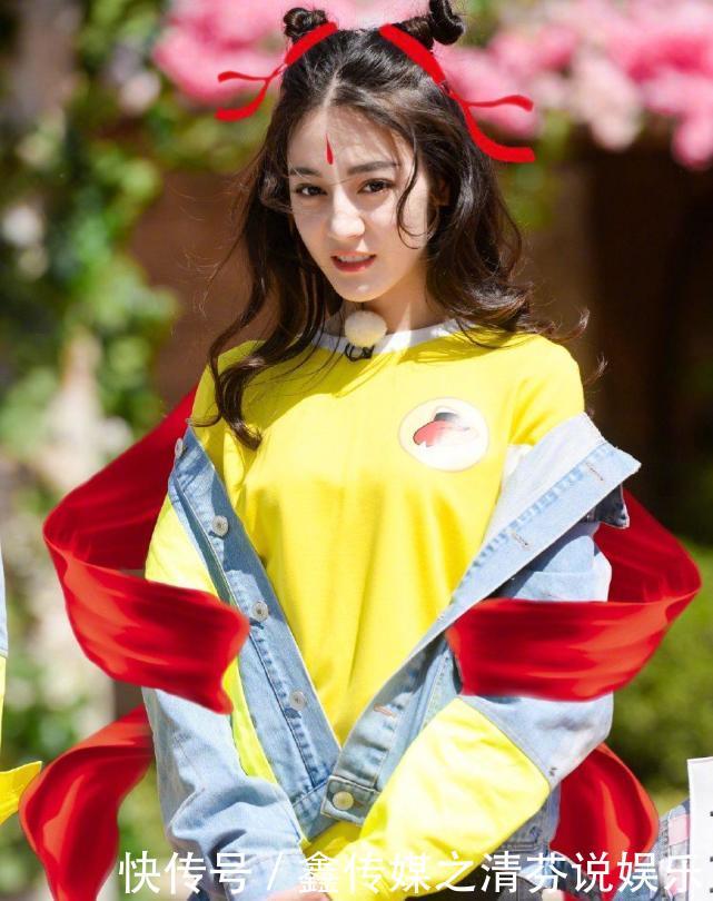 图解迪丽热巴的经典造型，第二个最特别，最后一个简单却最惊艳