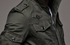 比真皮衣高级3千倍新式军衣，适合37以上有条件男，穿上显体面