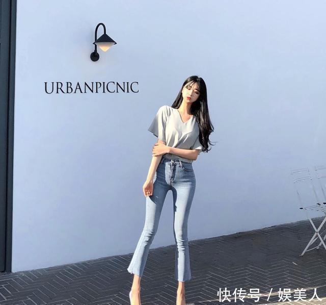 【气质】百看不厌的牛仔裤女神,凸显迷人身材,美得别致有气质!