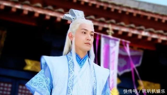  『朱一龙』4位明星古装剧白发造型马天宇唯美，高伟光经典，而他仙气十足