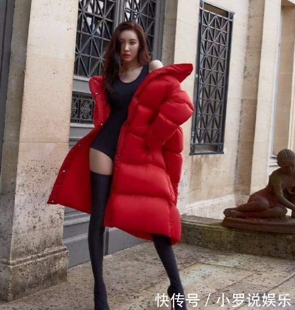 她身高没有1米7，却被称为“腿精”，身材惹火让人脸红！
