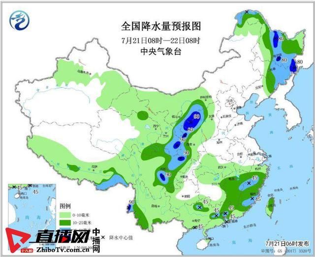 西南地区东部等地有较强降雨 华北黄淮将现高温天气