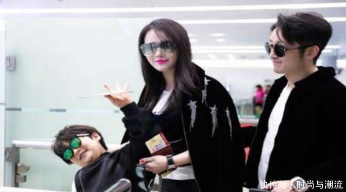 冉莹颖紧身半袖时尚牛仔秀出完美身材, 网友: 邹市明真会娶