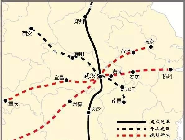 高铁: 中国6大米字型高铁枢纽城市, 谁将脱颖而出?