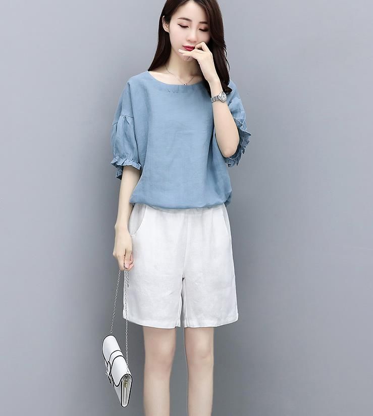 哇!这妹子身材啥那么好?竟穿短裤套装+高跟，美得刚刚好