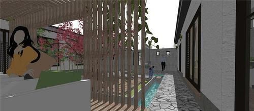 花15万，改造老宅三合院，静水流深，这个庭院简直太美了！