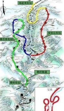 你知道宝成铁路是如何“翻越”秦岭的吗?