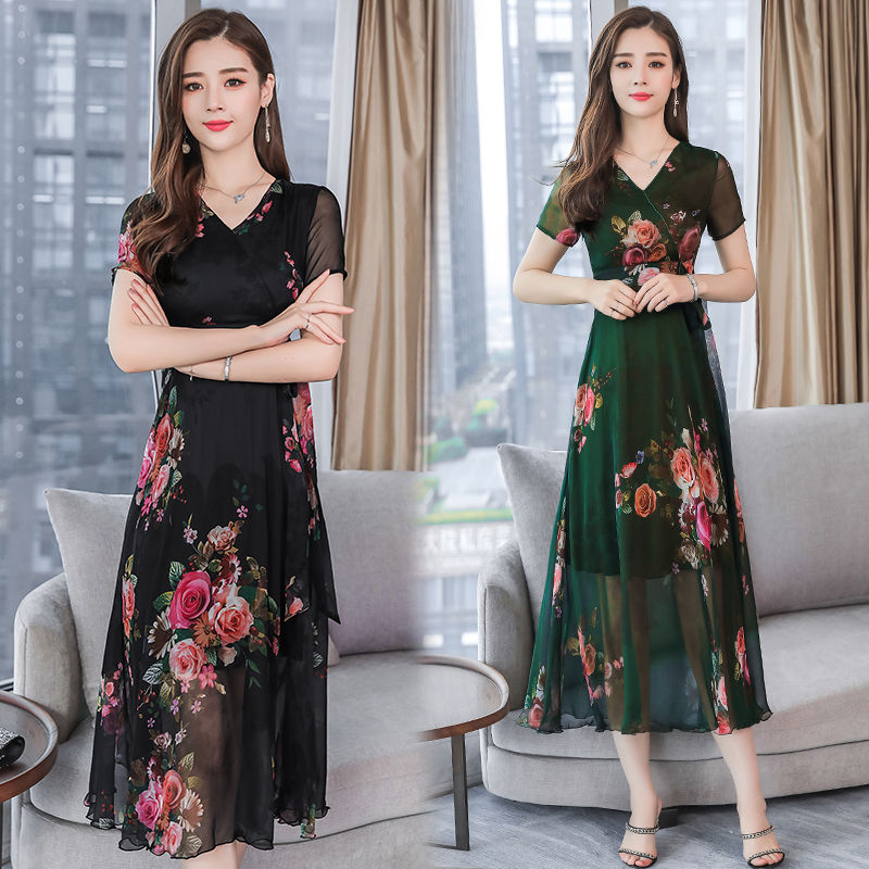 初秋不可错的“温柔裙”，气质柔美，款款动人，真好看