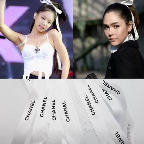  也可以■被众明星中意的丝带，除了绑头发，还能绑哪里呢？
