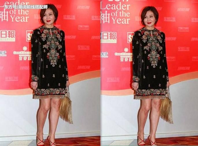 当58岁关之琳和64岁赵雅芝同穿印花裙，终于明白保养的重要性