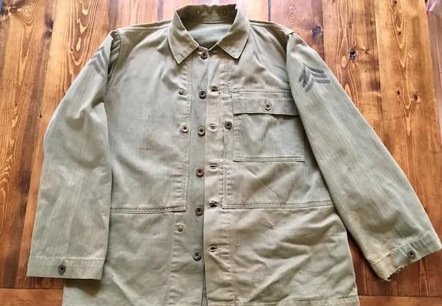  面料：复古迷最爱的军用面料Herringbone Twill