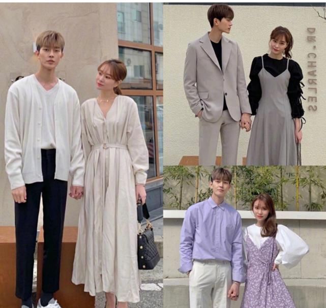  『情侣』适合情侣的春季穿搭，每一套都高级有范，和男朋友一起来种草吧