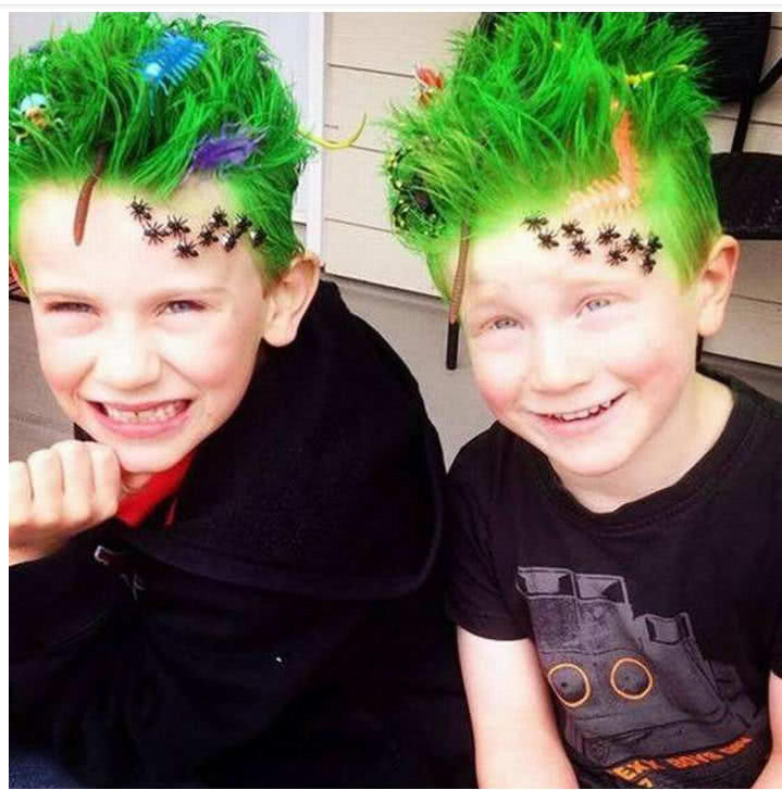 让你“惊掉下巴”的奇葩发型:图一成足球场，最后一个真的绝了