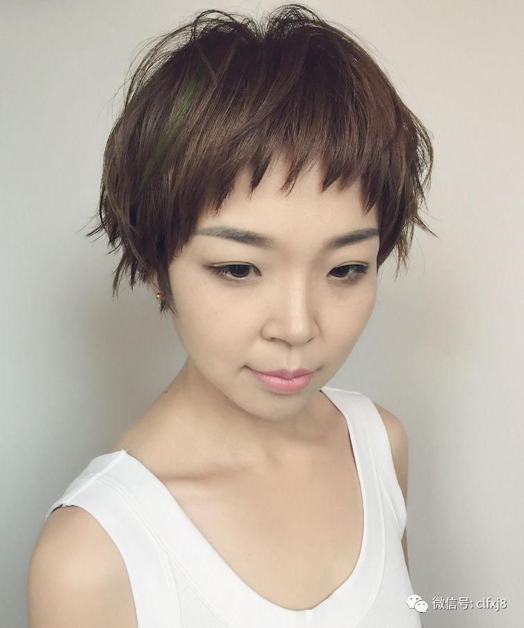 2018流行"豁短发"