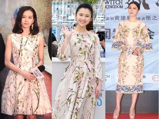 97年张雪迎撞衫92年迪丽热巴，网友：单凭这一点就输了