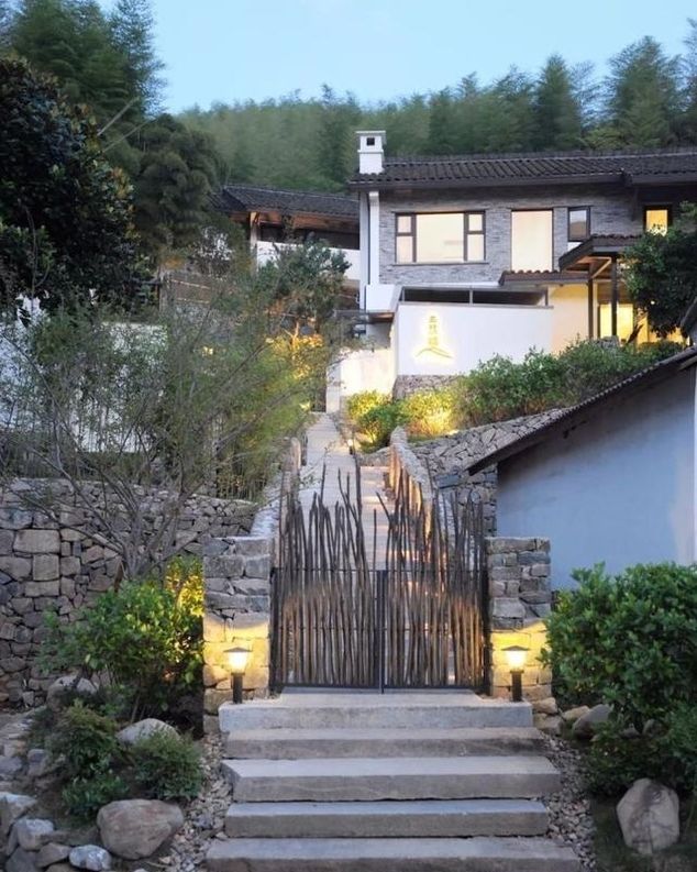 中国超美的民宿院子