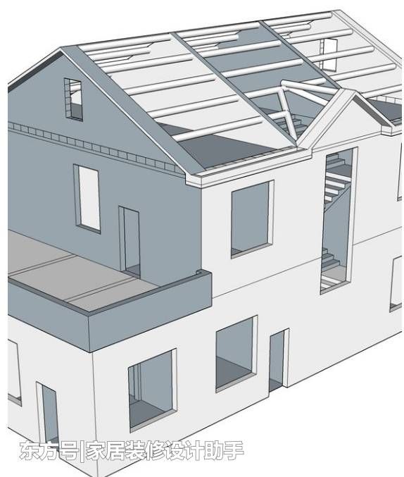 屋顶天沟怎么做,楼板需要外飘多少?包工头只能