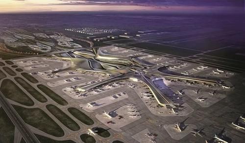  [北京大兴]中国人的骄傲！北京大兴机场火了，耗资800亿，霸屏热