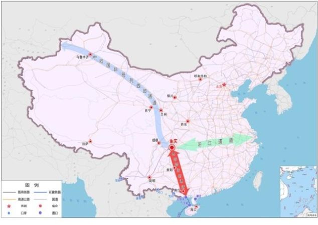 快讯丨国家规划西部陆海新通道！成都、重庆至北部湾将形成三条主