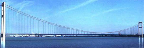 全球最大悬索桥，可承载一台横空母舰，由我国工程师独立完成！