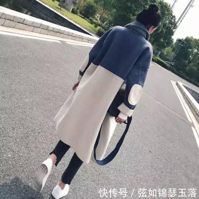  『大衣』最后说一次穿大衣不要配平底鞋，土瞧下图这样穿，超嫩美