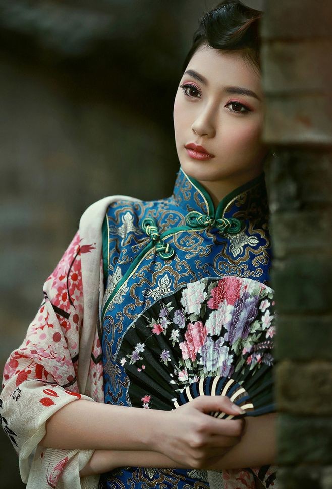 当旗袍的优雅与麦好木家居的碰撞