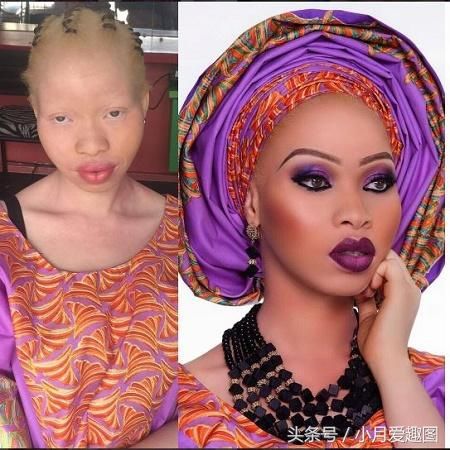 难以置信的变化:女人化妆后变美了不止一点点