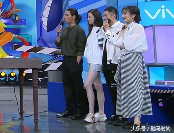 吴昕穿半身裙，谢娜穿连衣裙，却都输给了穿牛仔短裤的倪妮