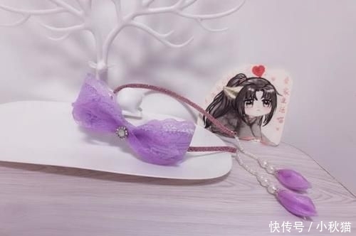  【蕾丝】小公主蕾丝蝴蝶结发箍自己做，比买的还漂亮