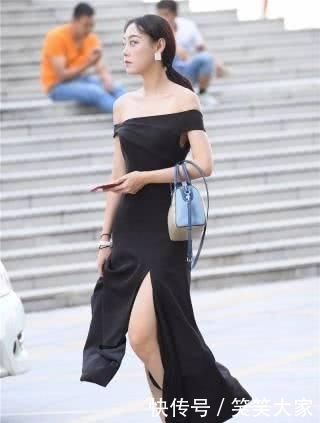  美女■绝美的气质美女，走在街上彰显年轻女人的优美身姿