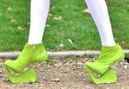 一般女人不敢穿的7双高跟鞋,看着都害怕,网友:我宁愿光脚走路