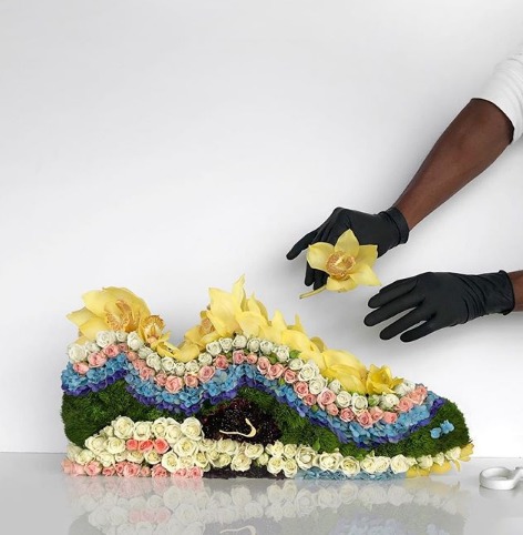 鲜花做成鞋是什么体验？