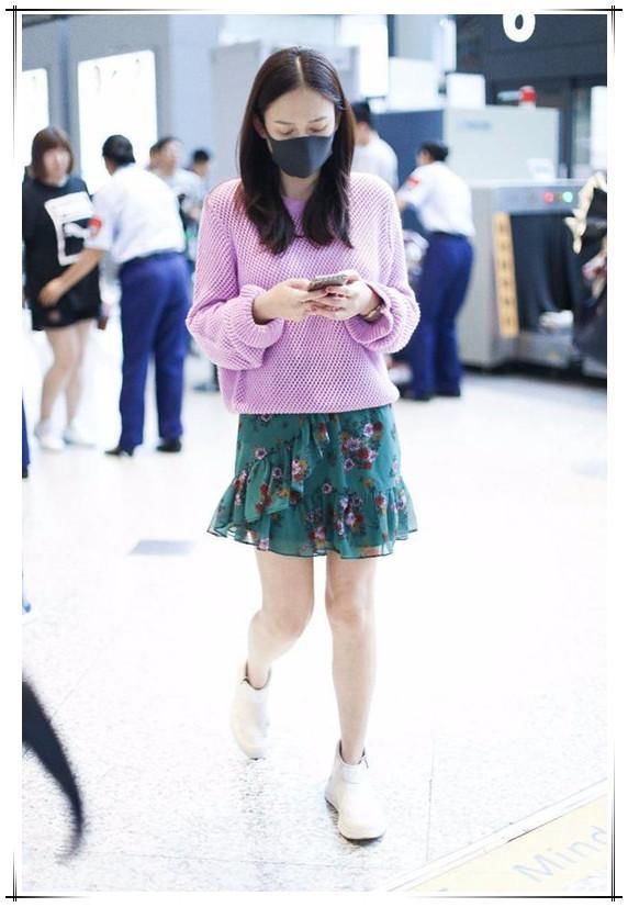 看了古力娜扎的碎花裙，再看看陈乔恩，网友：真嫩装嫩一目了然！