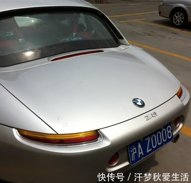 上海唯一一辆宝马z8,车牌就要60万,二手价