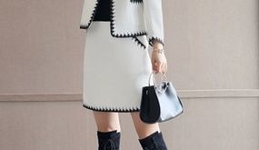 35岁左右的女人,别乱穿!学下图女人穿这“港风裙”,瞬间女神