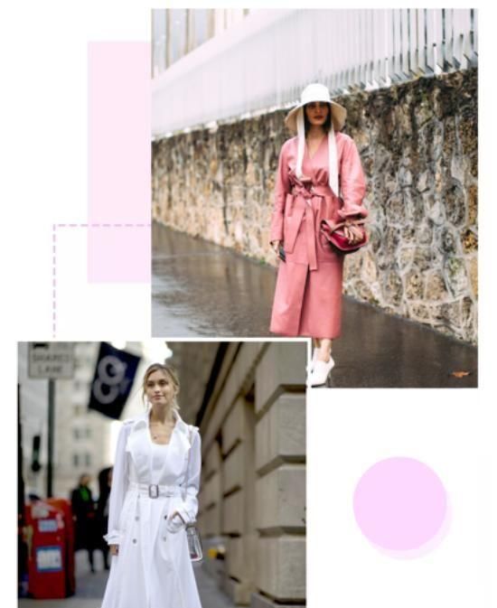  「风衣」春季风衣新穿法，变成裙装款式简约更百搭，穿上遮肉显瘦又时髦