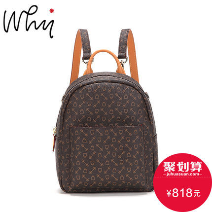 领券50元后768元-why女包2018新款时尚双肩包