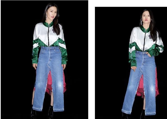 本以为赵薇“假两件”牛仔裤够丑了，但看到谭维维的裤子，才真的