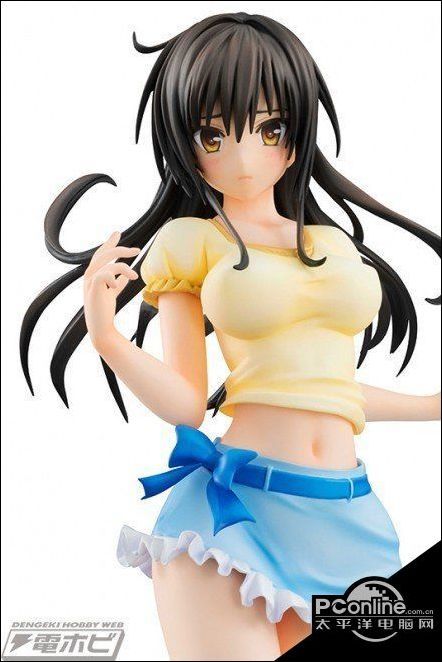 To Love古手川唯手办 妹子穿露脐装身材性感